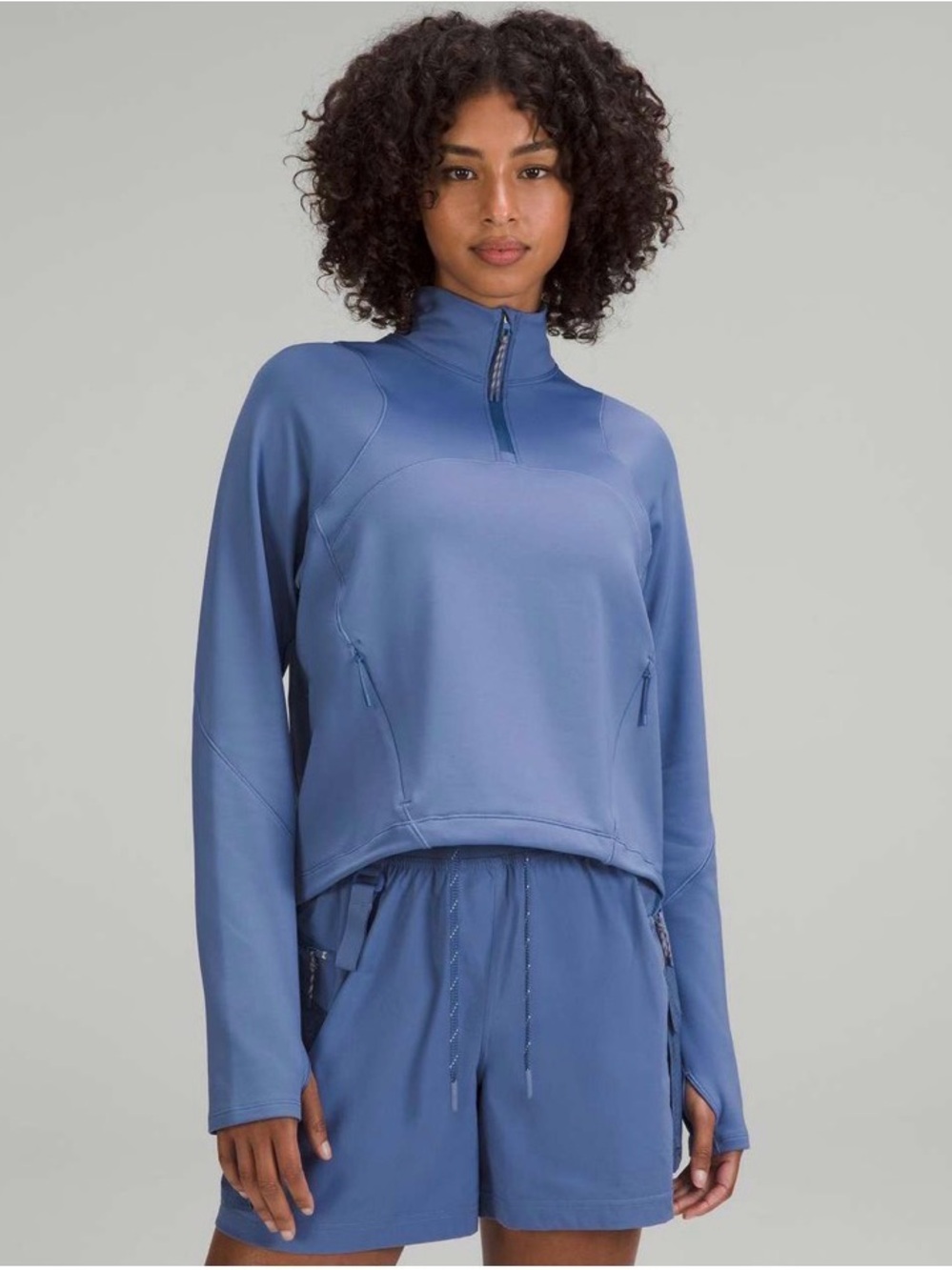 Lululemon Tech Fleece Hiking 1/4 Zip Pullover
